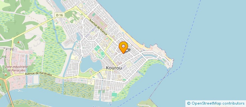 localisation de l'entreprise BE.FOTEL à KOUROU