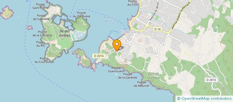 localisation de l'entreprise BE & GO IMMO à SIX-FOURS-LES-PLAGES