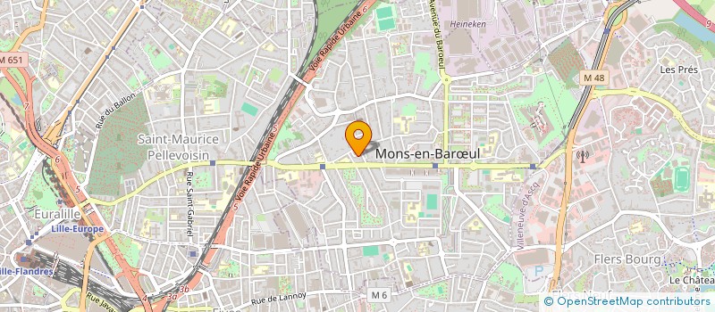 localisation de l'entreprise BE GOOD  MONS-EN-BARUL