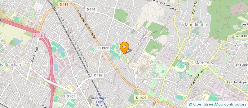 localisation de l'entreprise BE'GOOD'N CREPES à SAINT-PRIX