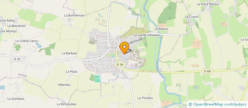 localisation de l'entreprise BE GOUD  CINTRE