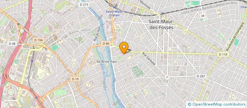 localisation de l'entreprise BE HAPPY à SAINT-MAUR-DES-FOSSES