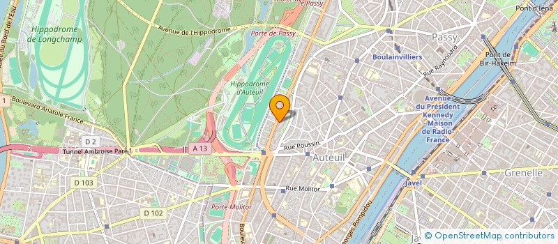 localisation de l'entreprise BE HAPPY  PARIS