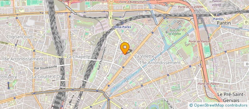 localisation de l'entreprise BE HAPPY  PARIS