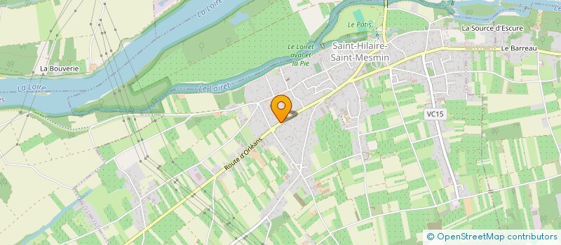 localisation de l'entreprise BE HAPPY  SAINT-HILAIRE-SAINT-MESMIN
