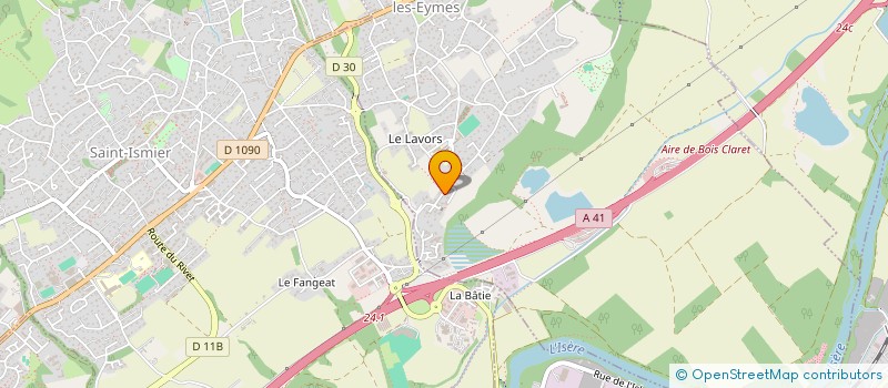 localisation de l'entreprise BE HAPPY  SAINT-NAZAIRE-LES-EYMES