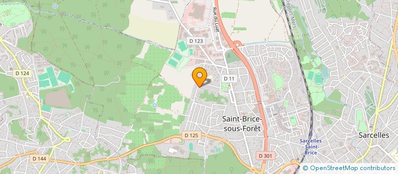 localisation de l'entreprise BE HAPPY HOME à SAINT-BRICE-SOUS-FORET