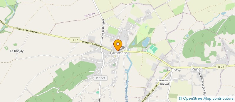 localisation de l'entreprise BE HI  FARAMANS