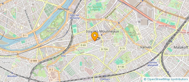 localisation de l'entreprise BE HR à ISSY-LES-MOULINEAUX