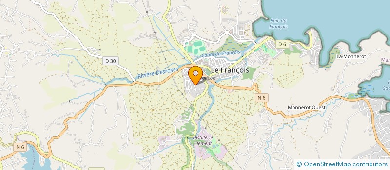 localisation de l'entreprise BE IN B à LE FRANCOIS