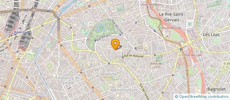 localisation de l'entreprise BE IN FLOOR  PARIS