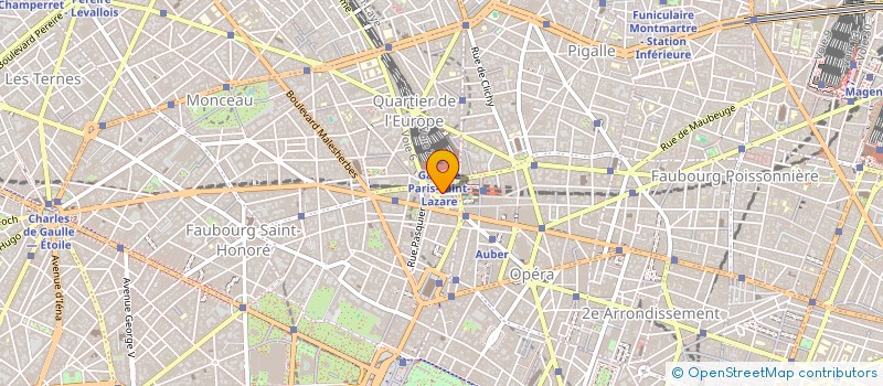 localisation de l'entreprise BE INVEST  PARIS