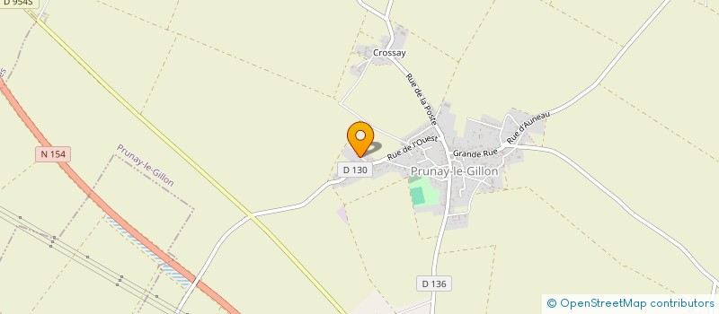 localisation de l'entreprise BE INVEST à PRUNAY-LE-GILLON