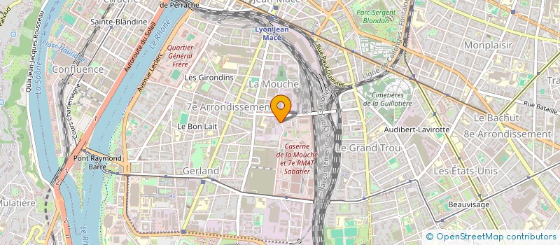 localisation de l'entreprise BE KLEEN  LYON