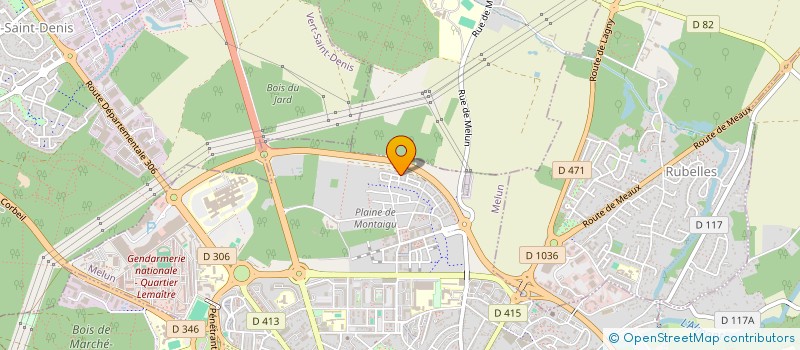 localisation de l'entreprise BE & KO IMMOBILIER  MELUN
