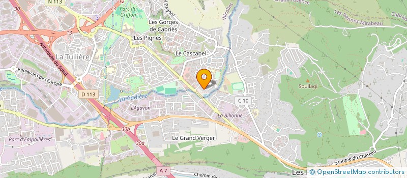 localisation de l'entreprise BE LEAF à VITROLLES