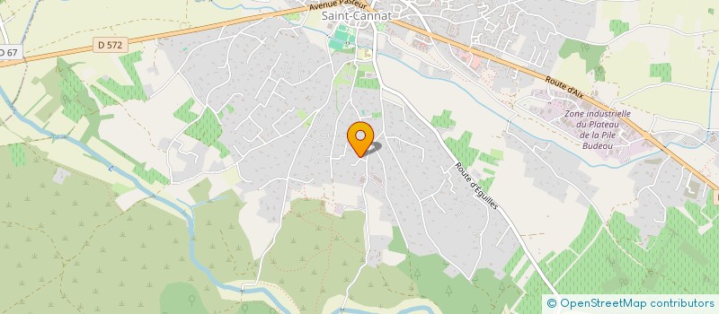 localisation de l'entreprise BE LINK AGENCY  SAINT-CANNAT