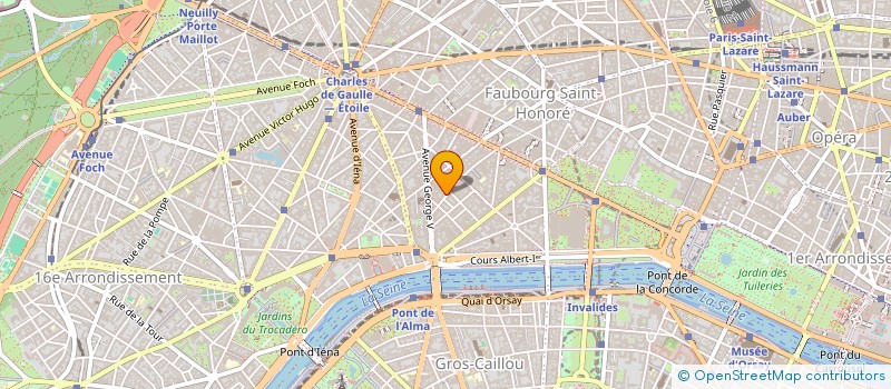 localisation de l'entreprise BE LIVE  PARIS