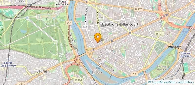 localisation de l'entreprise BE LIVELY à BOULOGNE-BILLANCOURT