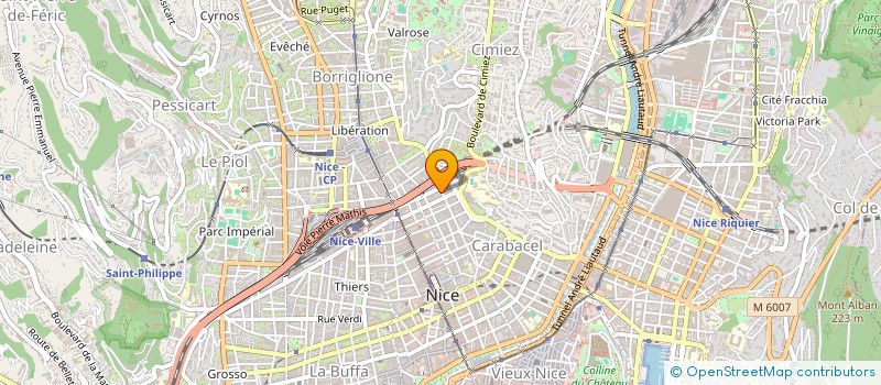 localisation de l'entreprise BE LOFT  NICE