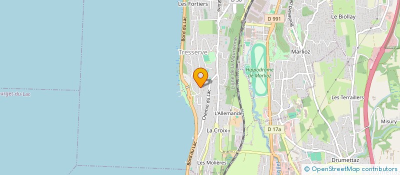 localisation de l'entreprise BE LONGWAY  TRESSERVE