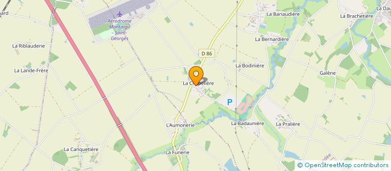 localisation de l'entreprise BE MAGI à MONTAIGU-VENDEE