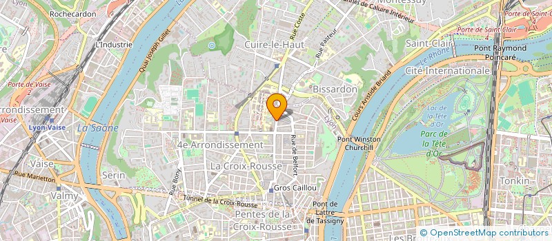 localisation de l'entreprise BE MANGO à LYON