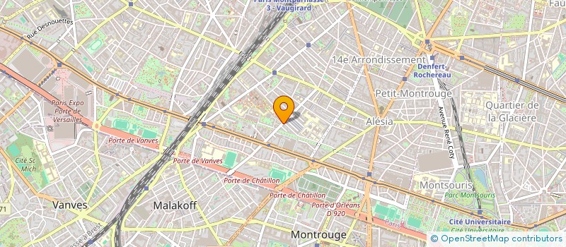 localisation de l'entreprise BE MINE  PARIS