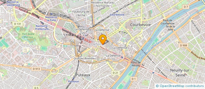 localisation de l'entreprise BE:MO  PUTEAUX