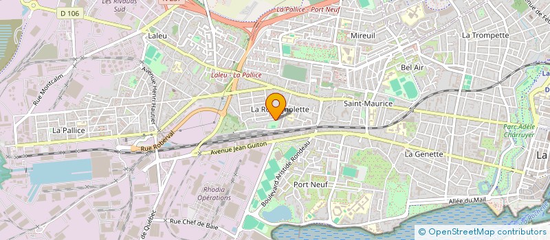 localisation de l'entreprise BE NEXT  LA ROCHELLE