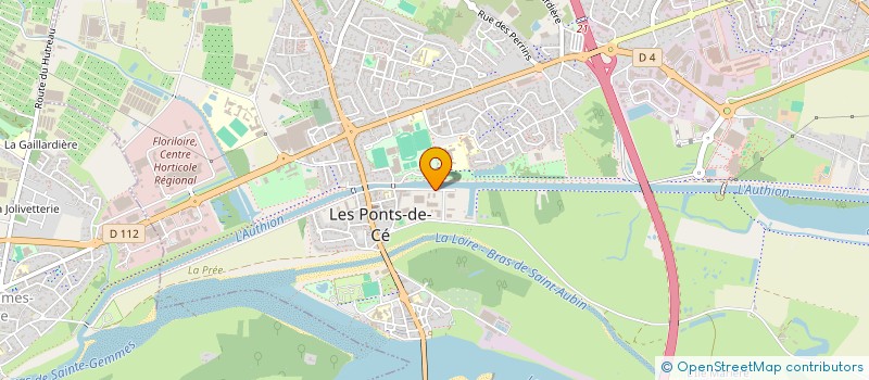 localisation de l'entreprise BE NOURI  LES PONTS-DE-CE