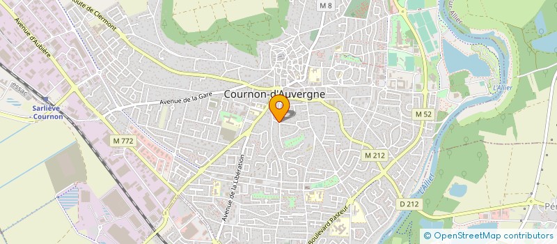 localisation de l'entreprise BE NOVA à CLERMONT-FERRAND
