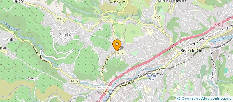 localisation de l'entreprise BE NOVASTEPH  GENILAC