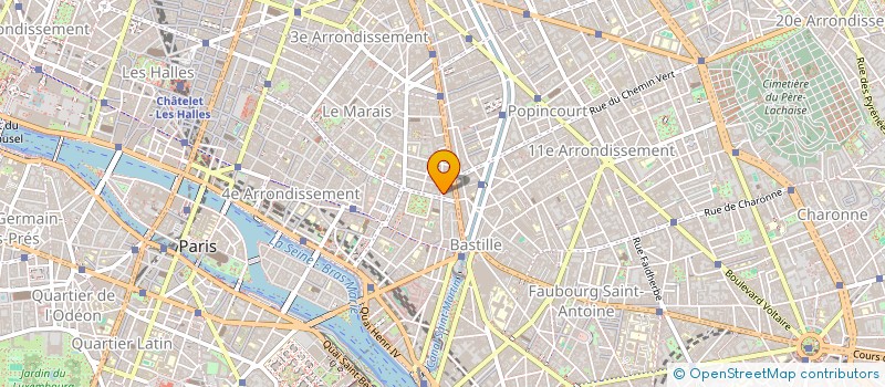 localisation de l'entreprise BE-OG ( BE ORIGINAL )  PARIS