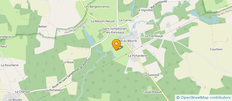 localisation de l'entreprise BE.ONE à SAINT-CYR-SUR-LOIRE