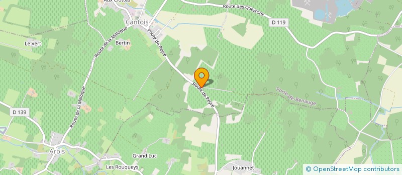 localisation de l'entreprise BE PANCHE  PORTE-DE-BENAUGE