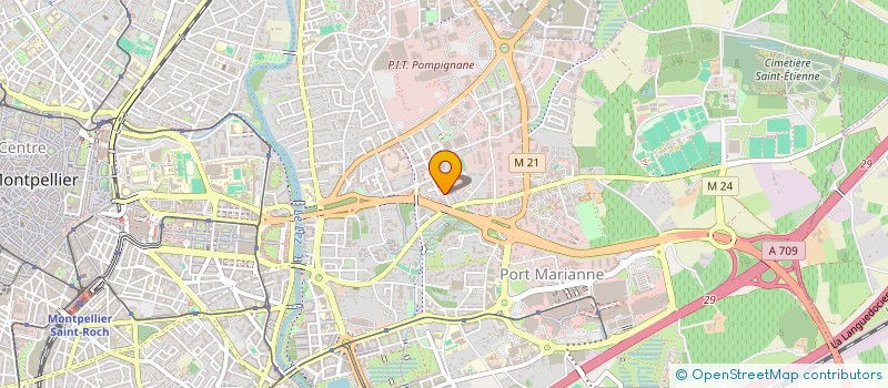 localisation de l'entreprise BE PHONE à MONTPELLIER