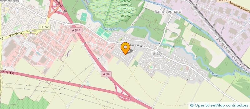 localisation de l'entreprise BE POSITIVE HOLDING  TAISSY