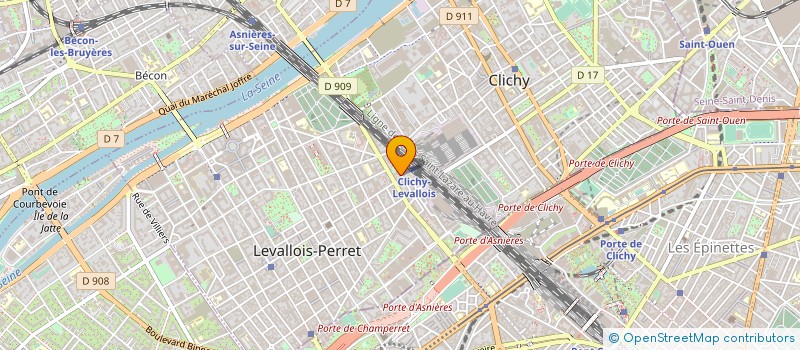 localisation de l'entreprise BE PREMIUM SOLUTIONS à LEVALLOIS-PERRET