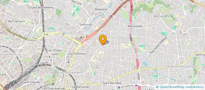 localisation de l'entreprise BE RAIBALDI à MARSEILLE