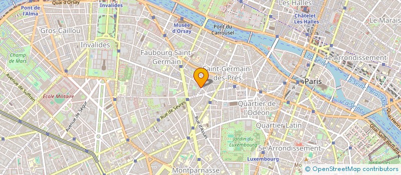 localisation de l'entreprise BE ROCK à PARIS