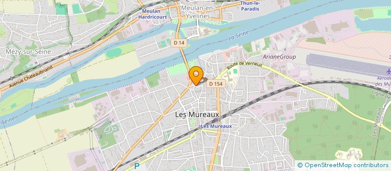 localisation de l'entreprise BE ROSSONERI à LES MUREAUX