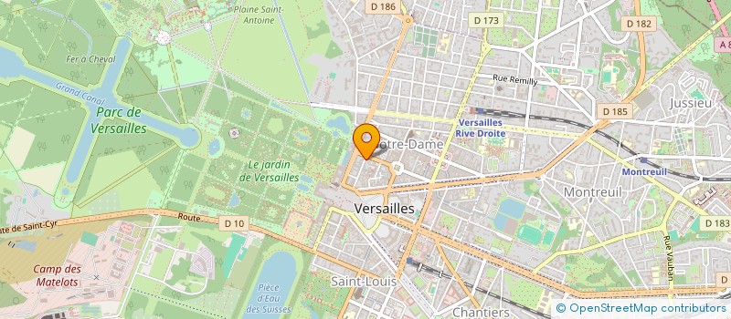 localisation de l'entreprise BE'S FAMILY à VERSAILLES
