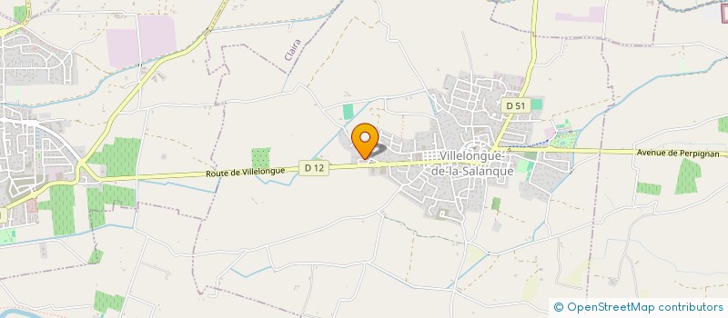 localisation de l'entreprise BE SAFE CONSULT  VILLELONGUE DE LA SALANQUE