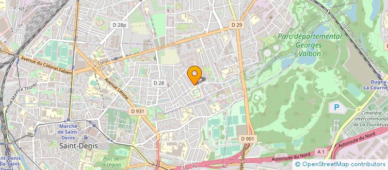 localisation de l'entreprise BE SECURITE SARL  SAINT-DENIS