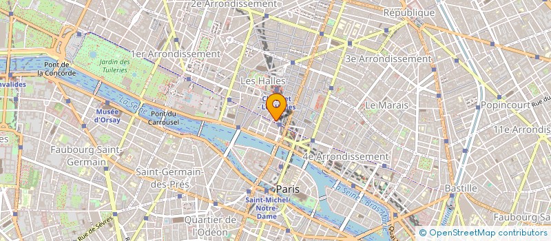 localisation de l'entreprise BE SEEING YOU à PARIS