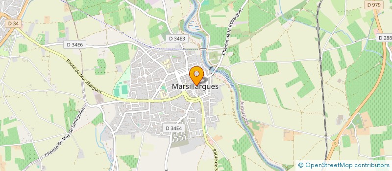 localisation de l'entreprise BE SERVICES à MARSILLARGUES