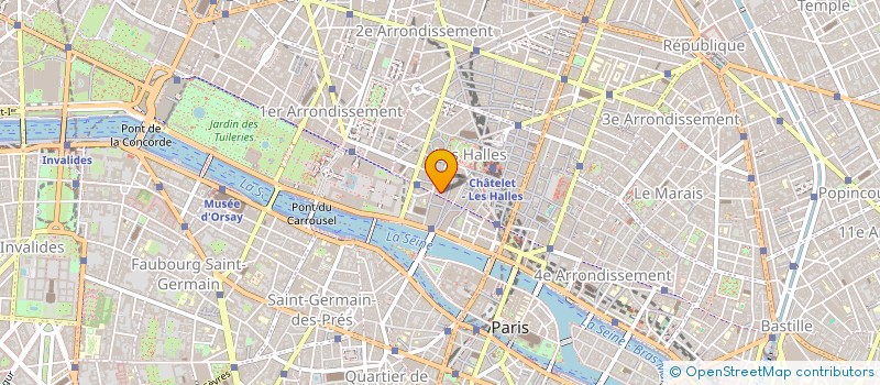 localisation de l'entreprise BE SMART à PARIS