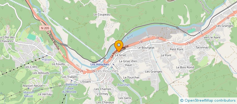 localisation de l'entreprise BE SMOOTH N CO  LES HOUCHES