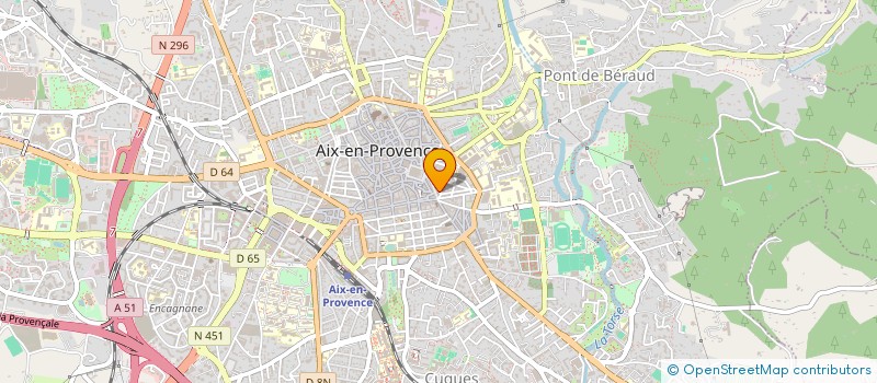 localisation de l'entreprise BE SOFT à AIX-EN-PROVENCE